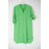 Vestiti Donna Primavera/Estate Made in Italia Quotidiano Colore Unico Oversize — foto 8
