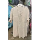 Vestiti Donna Primavera/Estate Made in Italia Quotidiano Colore Unico Oversize — foto 9