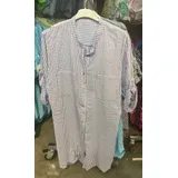 Vestiti Donna Primavera/Estate Made in Italia Quotidiano Colore Unico Oversize — foto 11
