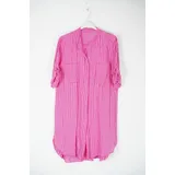 Vestiti Donna Primavera/Estate Made in Italia Quotidiano Colore Unico Oversize — foto 4