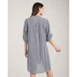 Vestiti Donna Primavera/Estate Made in Italia Quotidiano Colore Unico Oversize — foto 12