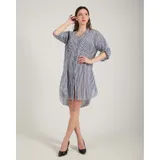 Vestiti Donna Primavera/Estate Made in Italia Quotidiano Colore Unico Oversize — foto 13
