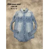 Camicie(D) Genere Camicetta Camicia Casual Donna Primavera/Estate Made in Cina Quotidiano Colore Unico Oversize Jeans — foto 1