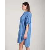 Vestiti Donna Primavera/Estate Made in Italia Quotidiano Colore Unico Oversize — foto 8