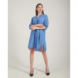 Vestiti Donna Primavera/Estate Made in Italia Quotidiano Colore Unico Oversize — foto 10