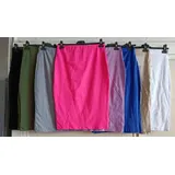 Gonne Genere Gonna a Tubino Donna Quattro stagioni Made in Italia Quotidiano Vari Colori Standard Cotone — foto 3