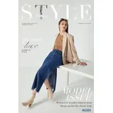 Gonne Genere Gonna lunga Donna Autunno/Inverno Made in Cina Quotidiano Colore Unico Petite Jeans — foto 3