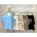 Con il Capello Cardigan Donna Primavera Made in Italia Quotidiano Vari Colori Oversize — foto 1
