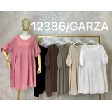 Vestiti Donna Primavera/Estate Made in Italia Quotidiano Vari Colori Oversize Cotone — foto 5