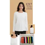 T-Shirt & Top(D) Genere T-Shirt Donna Quattro stagioni Made in Cina Quotidiano Vari Colori Curvy(taglie forti) — foto 1