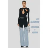 Jeans(D) Genere Jeans Skinny Donna Primavera/Estate Made in Cina Quotidiano Colore Unico Petite — foto 5