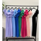 Vestiti Donna Estate Made in Italia Tempo libero Vari Colori Poliestere — foto 1