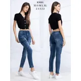 Jeans Skinny Donna Autunno/Inverno Made in Cina Tempo libero Colore Unico Standard — foto 1