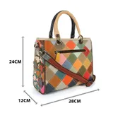Borsa a Mano Donna Primavera/Estate Quotidiano Cerniera lampo — foto 3