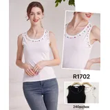 T-Shirt & Top(D) Genere Canottiera Donna Primavera/Estate Made in Cina Quotidiano Vari Colori Standard — foto 1