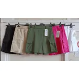 Pantaloni(D) Genere Pantaloni Shorts Donna Primavera/Estate Made in Italia Quotidiano Vari Colori Standard Senza Chiusura — foto 3