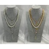 Collana Quattro stagioni Made in Cina Quotidiano Vari Colori — foto 1