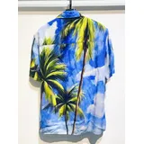 Camicia Uomo Estate Made in Cina Quotidiano Colore Unico Standard Bottoni — foto 3