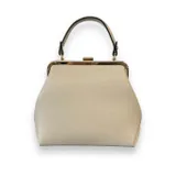 Donna Borsa a Mano Borsa a mano con tracolla interna vera pelle Made in Italy — foto 1