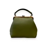 Donna Borsa a Mano Borsa a mano con tracolla interna vera pelle Made in Italy — foto 2