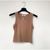 Canottiera Donna Primavera/Estate Made in Cina Quotidiano Colore Unico Standard — foto 2