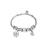 Bracciali con Charms Quadrifoglio 16+3cm, Quattro stagioni Quotidiano Tempo libero Vari Colori — foto 2