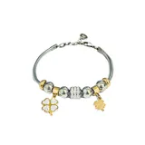 Bracciali con Charms Quadrifoglio 16+3cm, Quattro stagioni Quotidiano Tempo libero Vari Colori — foto 1