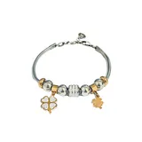 Bracciali con Charms Quadrifoglio 16+3cm, Quattro stagioni Quotidiano Tempo libero Vari Colori — foto 4