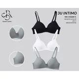 Intimo(D) Genere Intimo Mutande Mutandine Donna Quattro stagioni Made in Cina Quotidiano Vari Colori Standard Nylon Push-up Senza ferretto Spalline normali Balconcino — foto 1