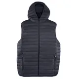 Gilet Giacca Smanicato Uomo con Cappuccio - Autunno Inverno - Stile Casual - Vari Colori - Resistente all'acqua — foto 1