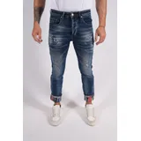 Jeans(U) Uomo Jeans Slim Fit Uomo Autunno/Inverno Made in Cina Tempo libero Colore Unico Standard — foto 1