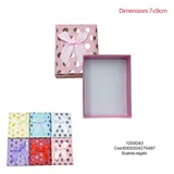 Scatole regalo Vari Colori Carta dimensione 7x9cm — foto 1
