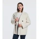 Cappotti Classici Giacche Invernale Donna Autunno/Inverno Made in Cina Quotidiano Colore Unico Standard — foto 5