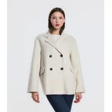 Cappotti Classici Giacche Invernale Donna Autunno/Inverno Made in Cina Quotidiano Colore Unico Standard — foto 1