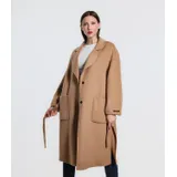 Cappotti Classici Giacche Invernale Donna Autunno/Inverno Made in Cina Quotidiano Colore Unico Standard — foto 5
