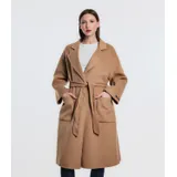 Cappotti Classici Giacche Invernale Donna Autunno/Inverno Made in Cina Quotidiano Colore Unico Standard — foto 1