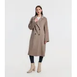 Cappotti Classici Giacche Invernale Donna Autunno/Inverno Made in Cina Quotidiano Colore Unico Standard — foto 1