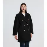 Cappotti Classici Giacche Invernale Donna Autunno/Inverno Made in Cina Quotidiano Colore Unico Standard — foto 3