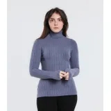 Pullover Pullover Donna Autunno/Inverno Made in Cina Quotidiano Colore Unico Standard — foto 1