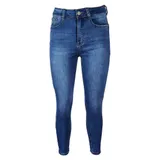 Jeans Skinny Donna Autunno/Inverno Made in Cina Tempo libero Colore Unico Standard Cerniera lampo — foto 1