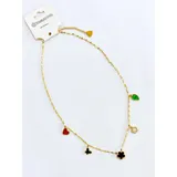 Collana Quattro stagioni Made in Cina Quotidiano Vari Colori — foto 1