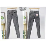Jeans Skinny Donna Quattro stagioni Made in Cina Quotidiano Colore Unico Standard — foto 1