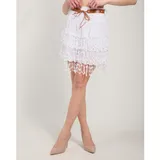 Minigonna Donna Primavera/Estate Made in Italia Tempo libero Colore Unico Standard — foto 4