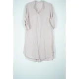 Camicia Donna Primavera/Estate Made in Italia Quotidiano Colore Unico Oversize — foto 4
