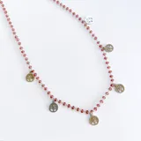 Collana Quattro stagioni Made in Cina Quotidiano Vari Colori — foto 3