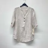Camicie(D) Genere Estate Made in Italia Quotidiano Vari Colori Standard Natale — foto 5