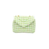 Borsa Spalla Donna Primavera/Estate Made in Italia Quotidiano Vari Colori Bottoni — foto 2