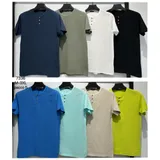T-shirt&Polo(U) Uomo T-shirt Uomo Uomo Estate Made in Italia Quotidiano Vari Colori Standard — foto 4