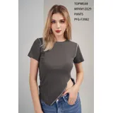 T-Shirt Primavera/Estate Made in Cina Quotidiano Vari Colori Standard — foto 1