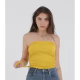 T-Shirt Donna Estate Made in Italia Quotidiano Colore Unico Standard — foto 4